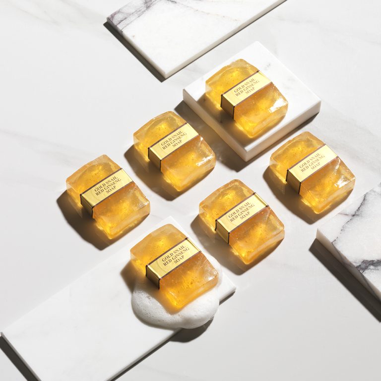 Gold Snail Red Ginseng Soap(90ml) thumbnail 3